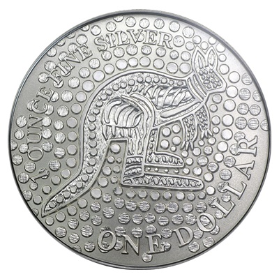 2001 Silver 1oz KANGAROO (Display Card)